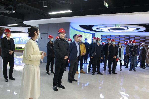 市工信局莅临哈特福德走访调研-企业新闻-1277星际电子情形