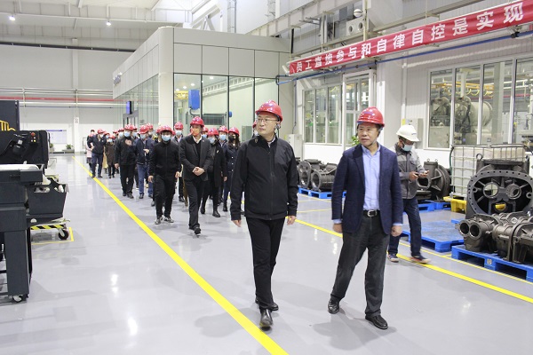 市工信局莅临哈特福德走访调研-企业新闻-1277星际电子情形